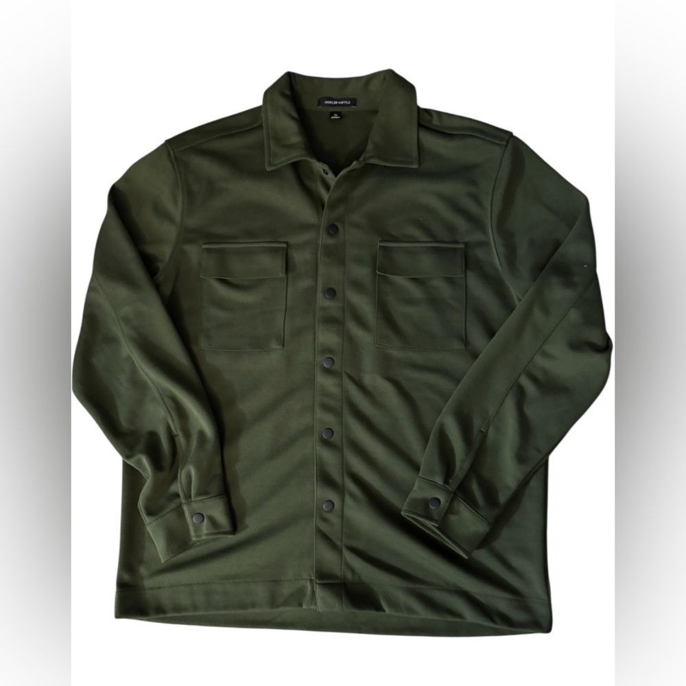 Mercer+Mettle Men Lightweight Shirt/Jacket Size XL SKU BA - Picture 2 of 10